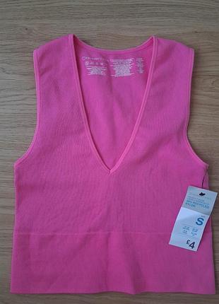 Яркий женский топ в рубчик от primark.