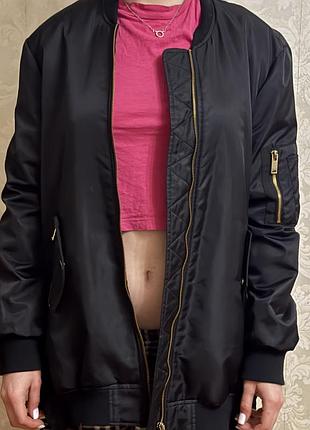 Бомбер zara xs
