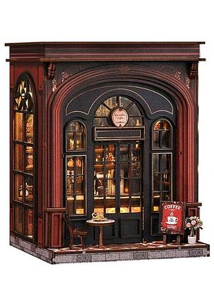 Бук нук кофейня book nook warmglow coffee diy интерьерный конструктор ah02-003