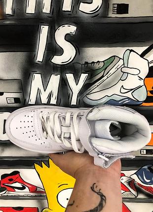 Nike air force 1classic high white premium