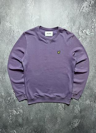 Vintage винтажный свитшот lyle scott лайл скотт big logo casual кэжуал size m размер м