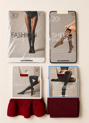 Набір нових колготок та панчіх calzedonia - 4 шт одним лотом
