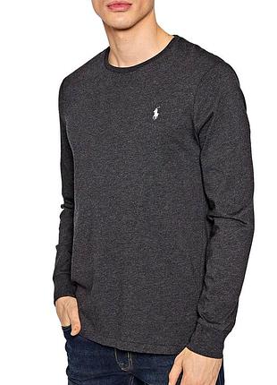 Мужская легкая кофта лонгслив polo ralph lauren custom slim fit size l