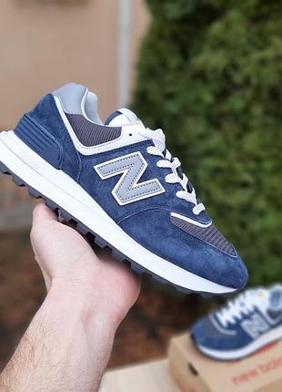 New balance 574 legacy синие