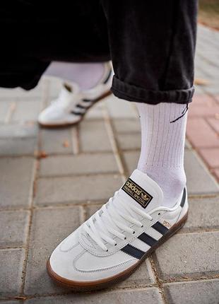 Adidas spezial handball white black