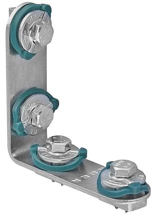 Угольник 90° koer kci.0202 с монтажными гайками (kr5919)