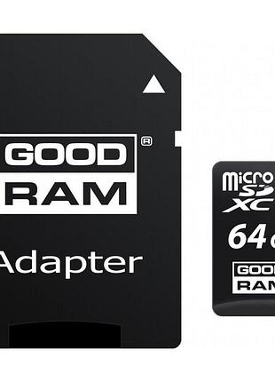 Карта памяти goodram 64 гб microsdxc class 10