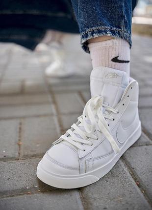 Nike blazer high full white