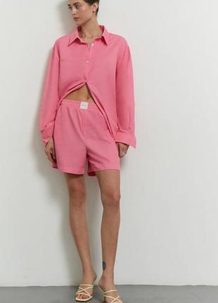 Новые шорты оверсайз украинского производителя the lace, размер xs - s (34 - 36)