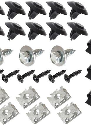 Комплект клипс для крепление крышки до капота seat ibiza iv 02-09, 28 штук 2002-2009 1999