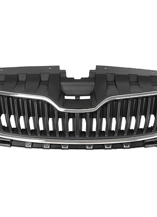 Skoda fabia iii 14-18 решетка миж фарами (гриль) 6v0853653 6v0853761