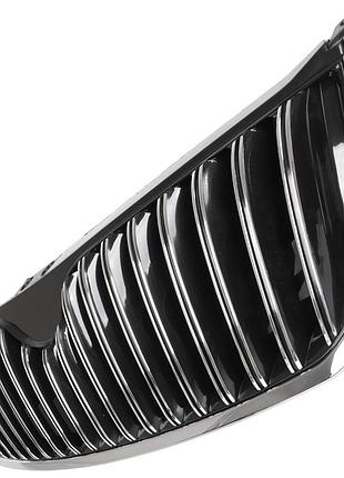 Skoda superb ii 08-13 решетка миж фарами гриль черный + хром 3t0853668а 3t0853668 668а