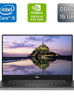 Игровой ноутбук dell xps 15 7590 / 15.6" (1920x1080) ips / intel core i5-9300h (4 (8) ядра по 2.4 - 4.1 ghz) / 16 gb ddr4 / 512 gb