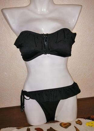 Верх от купальника с рюшами от h&m