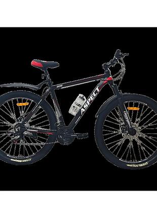 Crossbike велосипед crossbike aspekt 29" 19" чорний-червоний