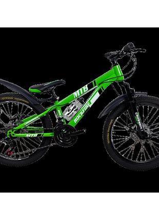 Crossbike велосипед crossbike rockfire 26" 13" зелений