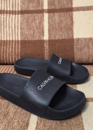 Тапки шлепанцы calvin klein