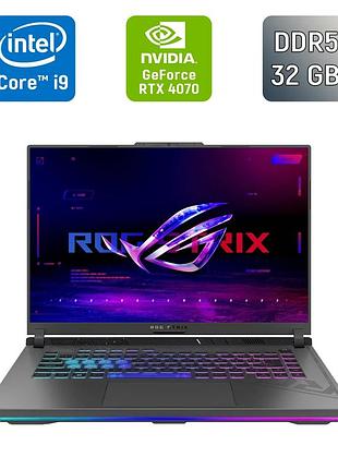 Ігровий ноутбук asus rog strix g16 g614yir / 16" (1920x1080) ips / intel core i9-14900hx (24 (32) ядра по 1.6 - 5.8 ghz) / 32 gb