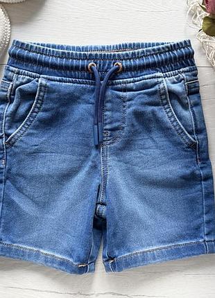 1,5,2 роки, зріст 92 джинсові шорти для хлопчика на гумці стретч  denim co (деним ко)  артикул 26984
