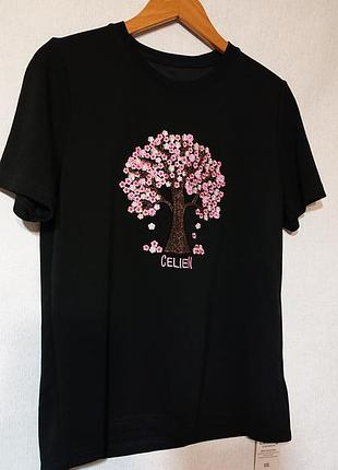 Жіноча блуза блузка з вишивкою xl 2xl 50 52 кофточка футболка