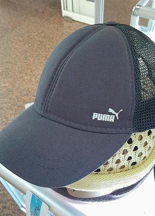 Бейсболка на лето,легкая сольная,puma