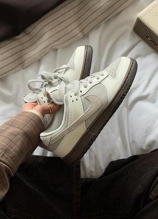 😍 женские кроссовки nike sb dunk low ironstone