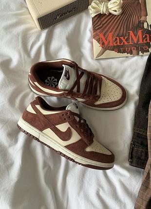😍 женские кроссовки nike sb dunk red sepia