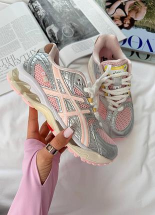 Женские кроссовки asics gel-nyc розовые