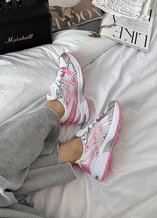 Женские кроссовки asics gel-nyc розовые