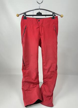 Arc’teryx gore-tex жіночі мембранні штани ski snowboard shell pants pink women 6