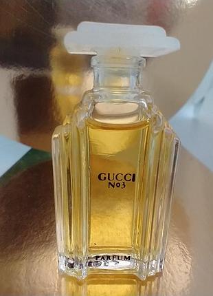 Духи gucci no 3 parfum духи миниатюра винтаж