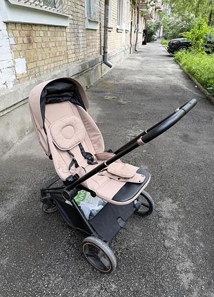 Коляска дитяча універсальна 2 в 1 persona me 1091-b taupe beige