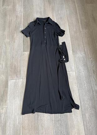Довга сукня massimo dutti , віскоза
