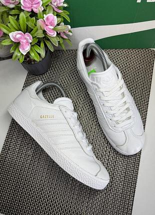 Оригінальні шкіряні кросівки adidas gazelle