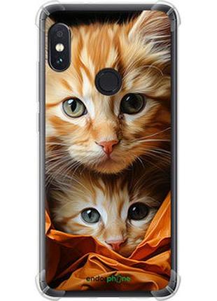 Чехол на xiaomi redmi note 5 котики 2 "5664sp-1516-2448"