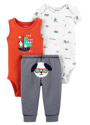Новий костюм carters 18 міс набір речей боді штани
