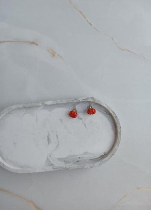 Сережки гарбузики