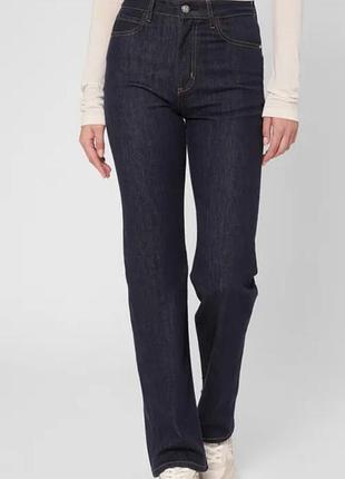 Синие женские джинсы бренда nl jeans из 100% хлопка