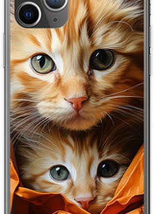 Чехол на iphone 11 pro max котики 2 "5664sp-1723-2448"