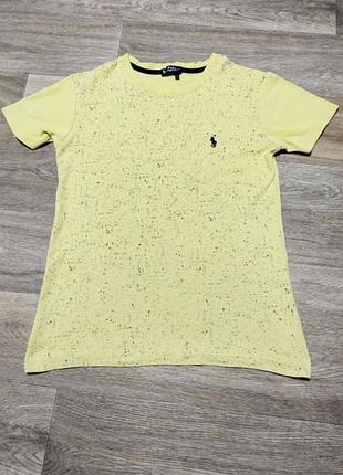 Мужская футболка polo ralph lauren , размер s-m , 100% хлопок