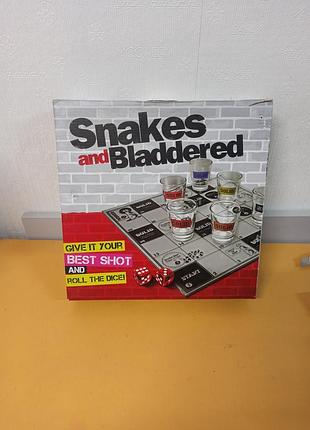 Настольная игра для взрослых "snakes and bladdered" (молнии и алкоголь).