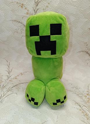 Крипер майнкрафт mattel mojang minecraft мягкая игрушка