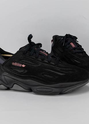 Стильные замшевые кроссовки adidas ozweego celox