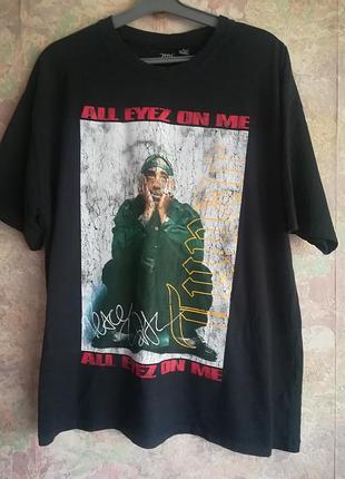 Футболка с принтом 2pac