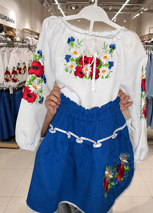Вишиванка на дівчинку
