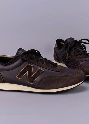 Крутые кожаные кроссовки new balance 410