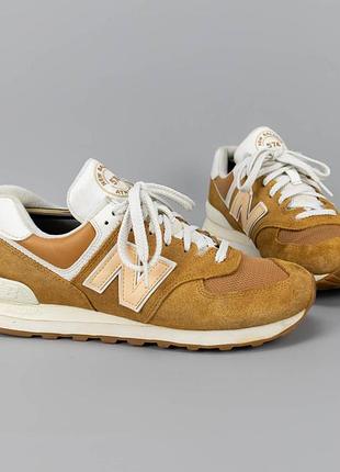 Культовые замшевые кроссовки new balance 574