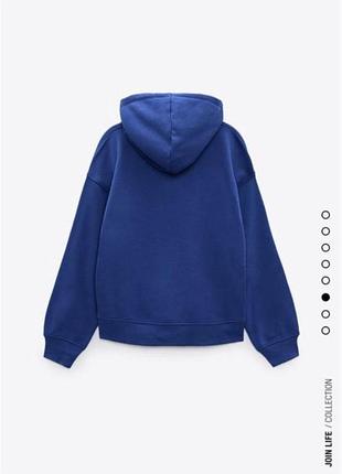 Синє жіноча худі zara s 2