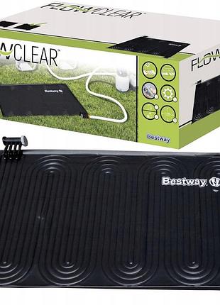 Сонячний нагрівач води для басейнів bestway 58423 водонагрівач 110-171 см