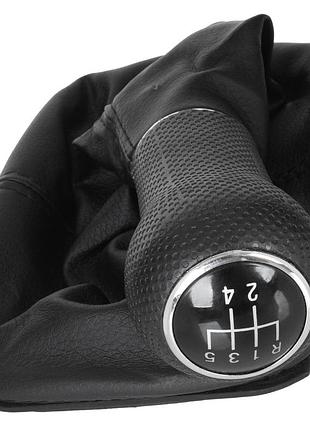 Vw golf iv 98-05 ручка перемикання передач чорна + чехол